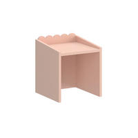 PSACÍ STŮL Book Nook Rose - růžová, kompozitní dřevo (31/35.5/31cm) - Petits-meubles