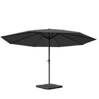 SONNENSCHIRM PRO Anthrazit - Anthrazit, Metall (500/500cm) - MCW