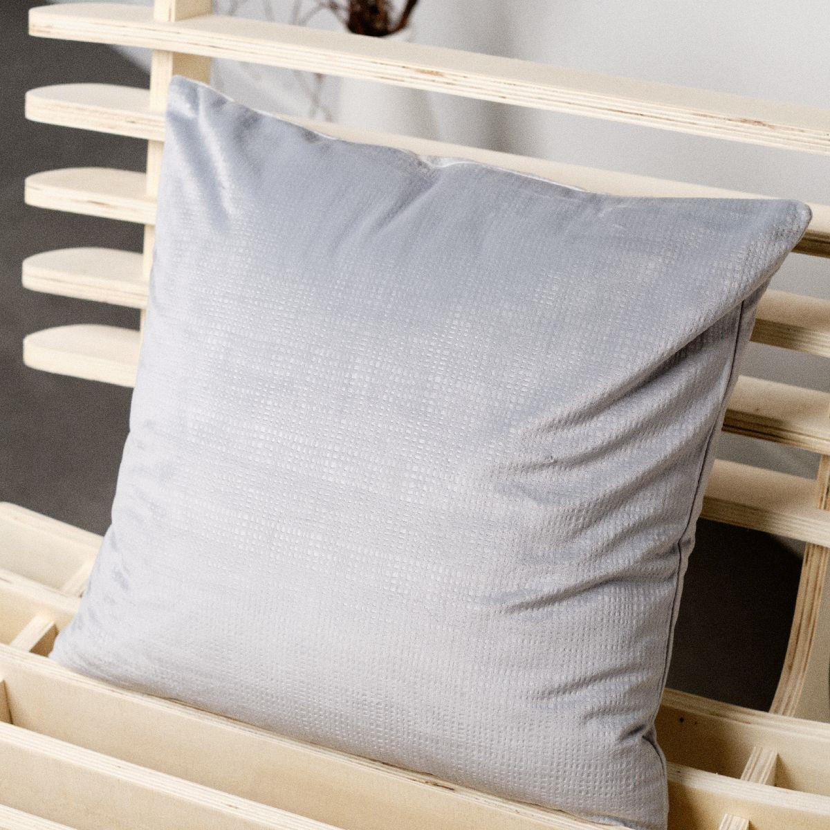 DEKO-KISSENBEZUG 40/40 cm - Grau, Textil (40/40cm) - Today