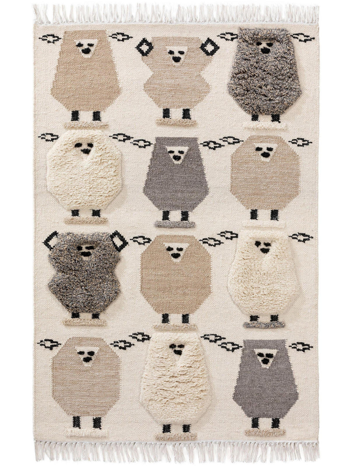 KINDERTEPPICH Shawn Cream 120x180 cm - Creme, Textil (120/180cm) - Lytte