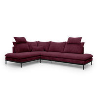 ECKSOFA Leafy Multicolor 293 cm - Multicolor, Textil (293/90/198cm) - Pillovely