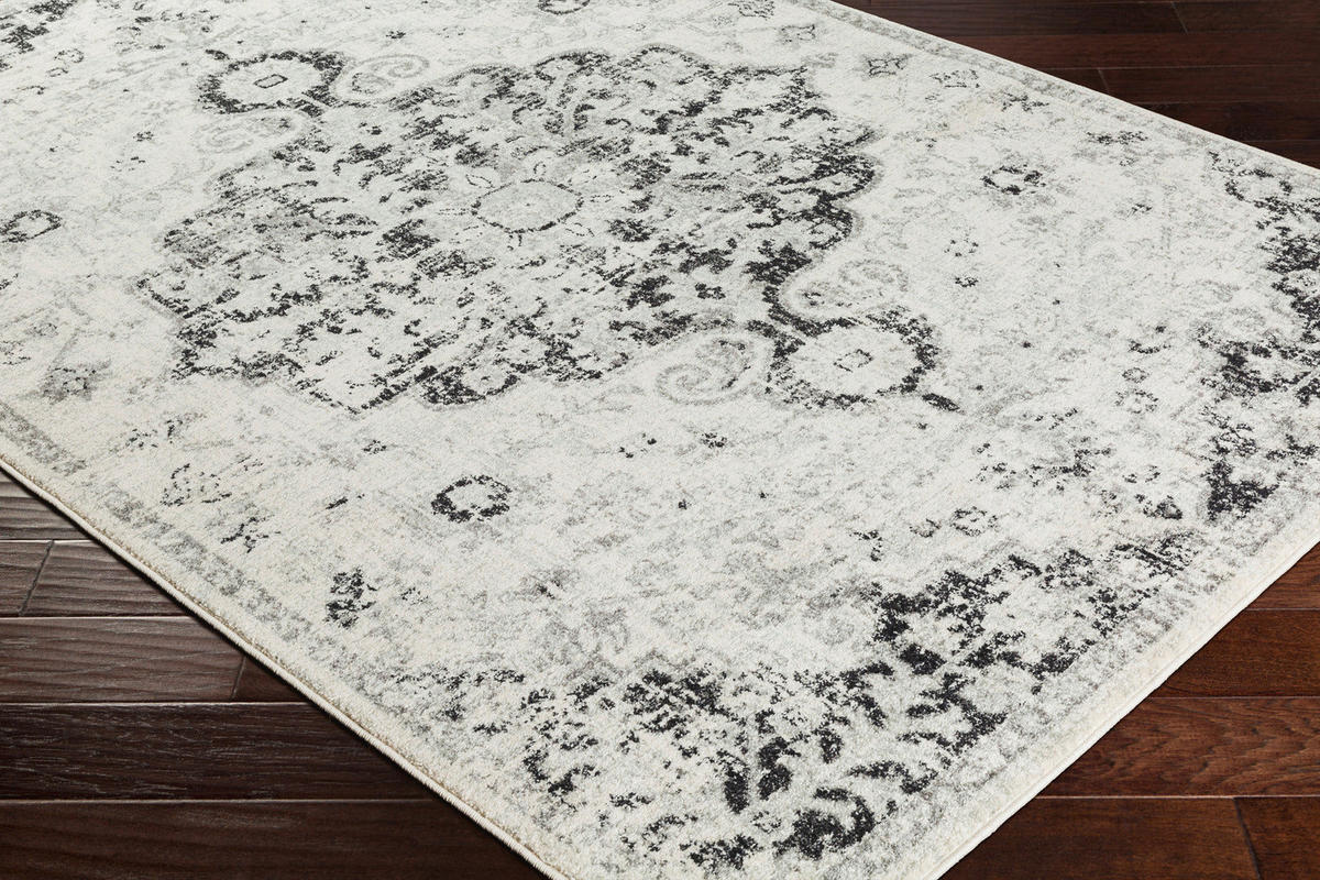 VINTAGE-TEPPICH 120x170 cm Grau - Grau, Textil (120/170cm)