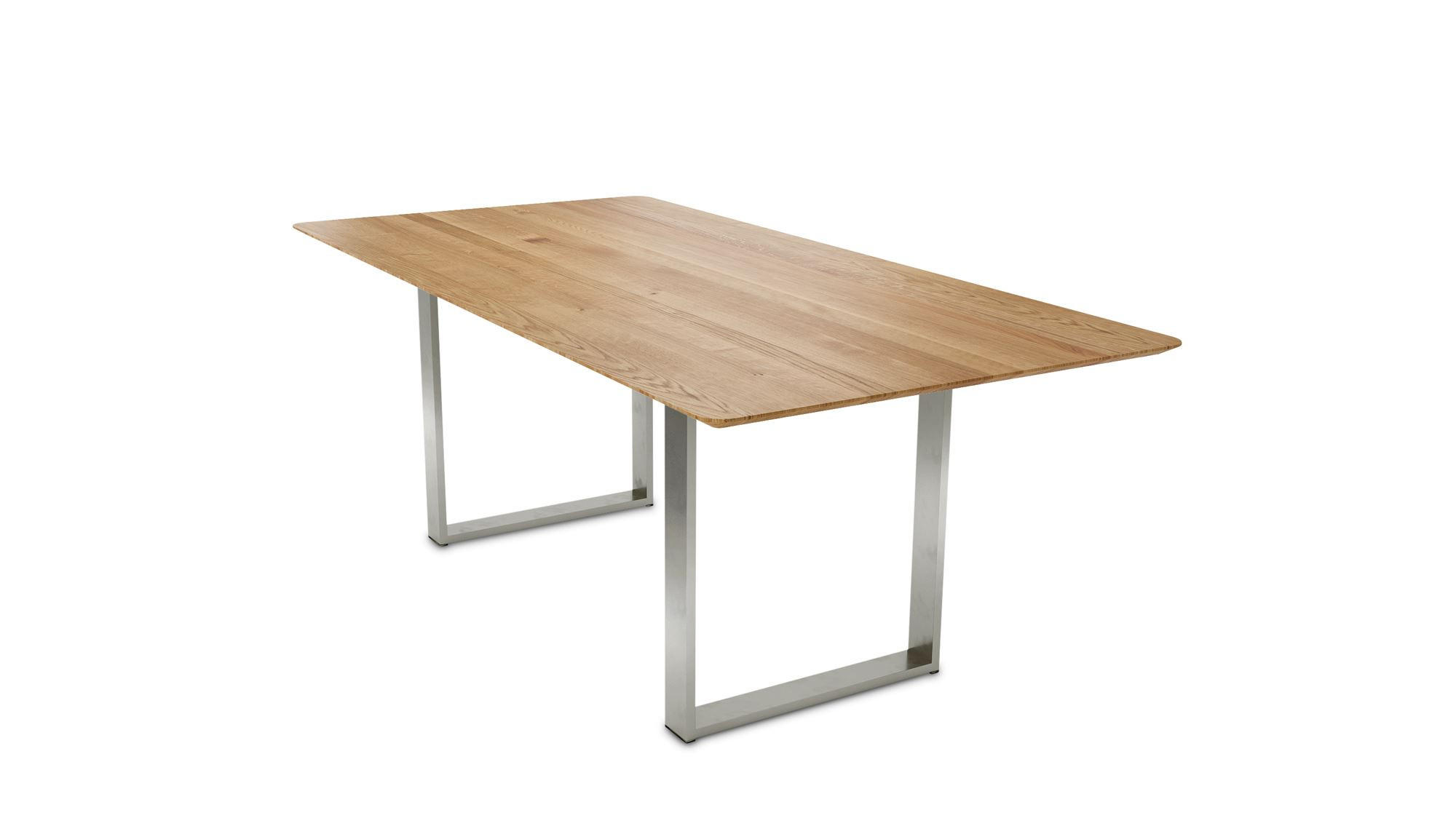 58aufmkessel Massivholztisch Wildeiche 72x90x140 cm