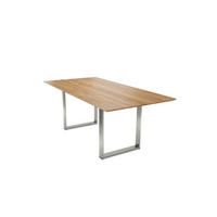 MASSIVHOLZTISCH Dagmar 5 160x72x90 Esszimmertisch Wildeiche geölt - Wildeiche, Holz (160/72/90cm) - 58aufmkessel