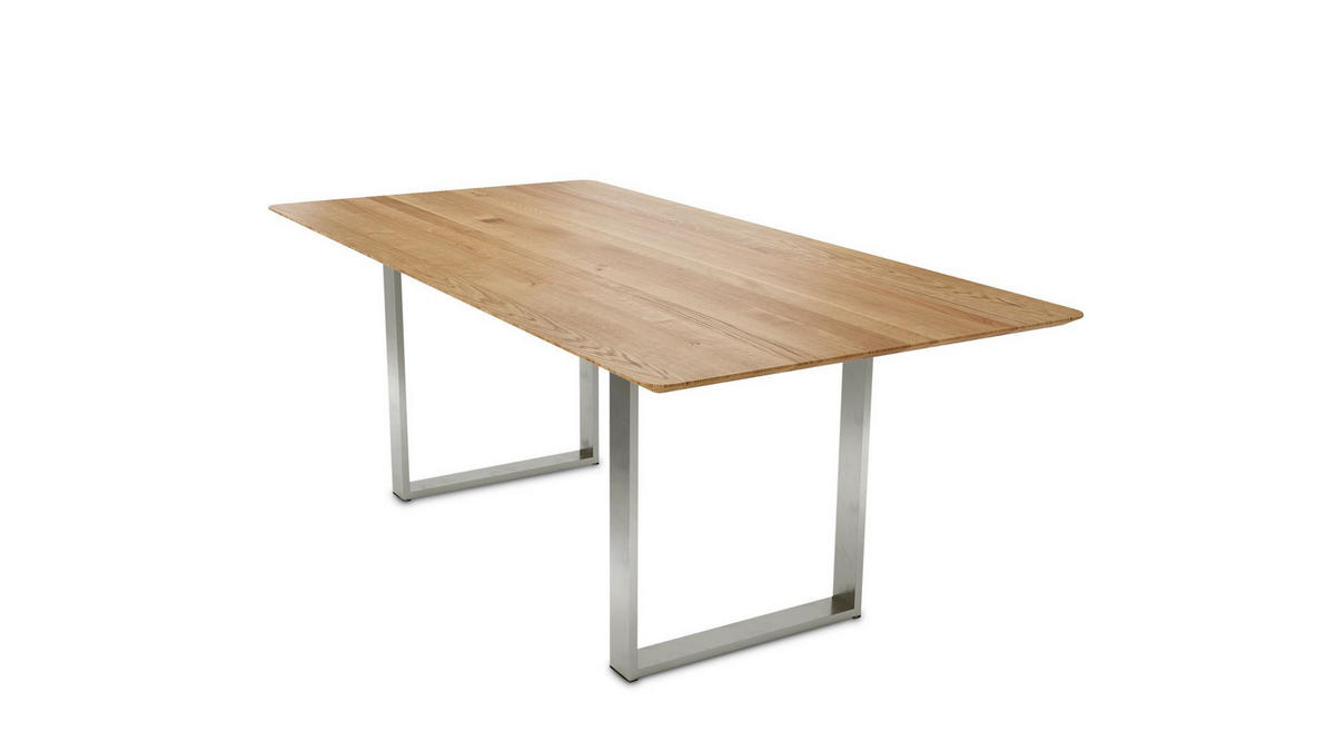 MASSIVHOLZTISCH Dagmar 5 160x72x90 Esszimmertisch Wildeiche geölt - Wildeiche, Holz (160/72/90cm) - 58aufmkessel