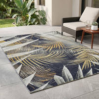 OUTDOORTEPPICH Aurora 120x180 cm - Schwarz, Textil (120/180cm) - Gino Falcone