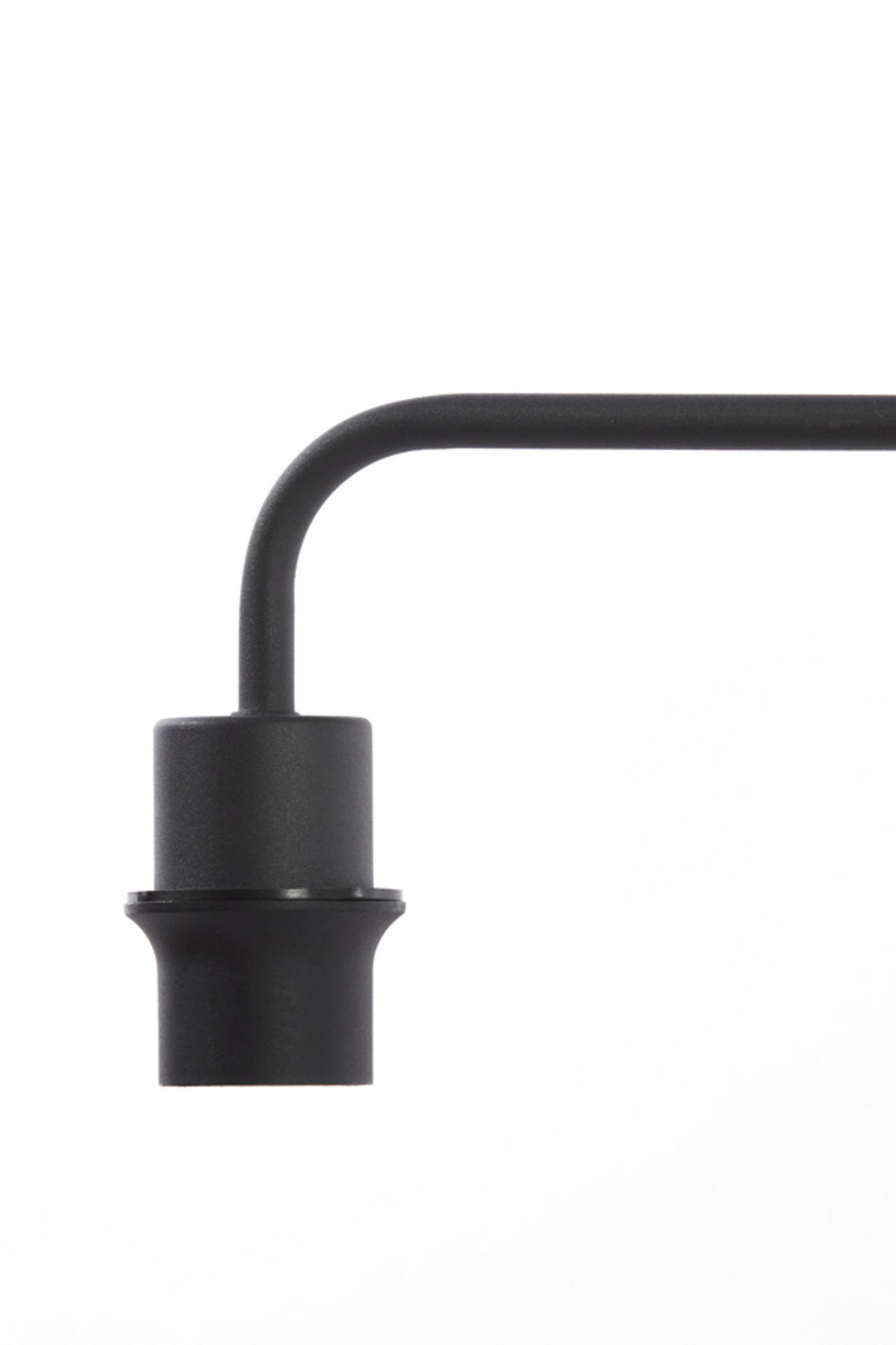 HÄNGELAMPE Edisa Schwarz Ø48/25 cm - Schwarz, Metall (48/48/25cm) - Light & Living