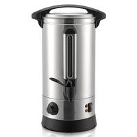 GLÜHWEINKOCHER Teramo 10 L - Silberfarben, Metall (30/50/23cm) - Juskys