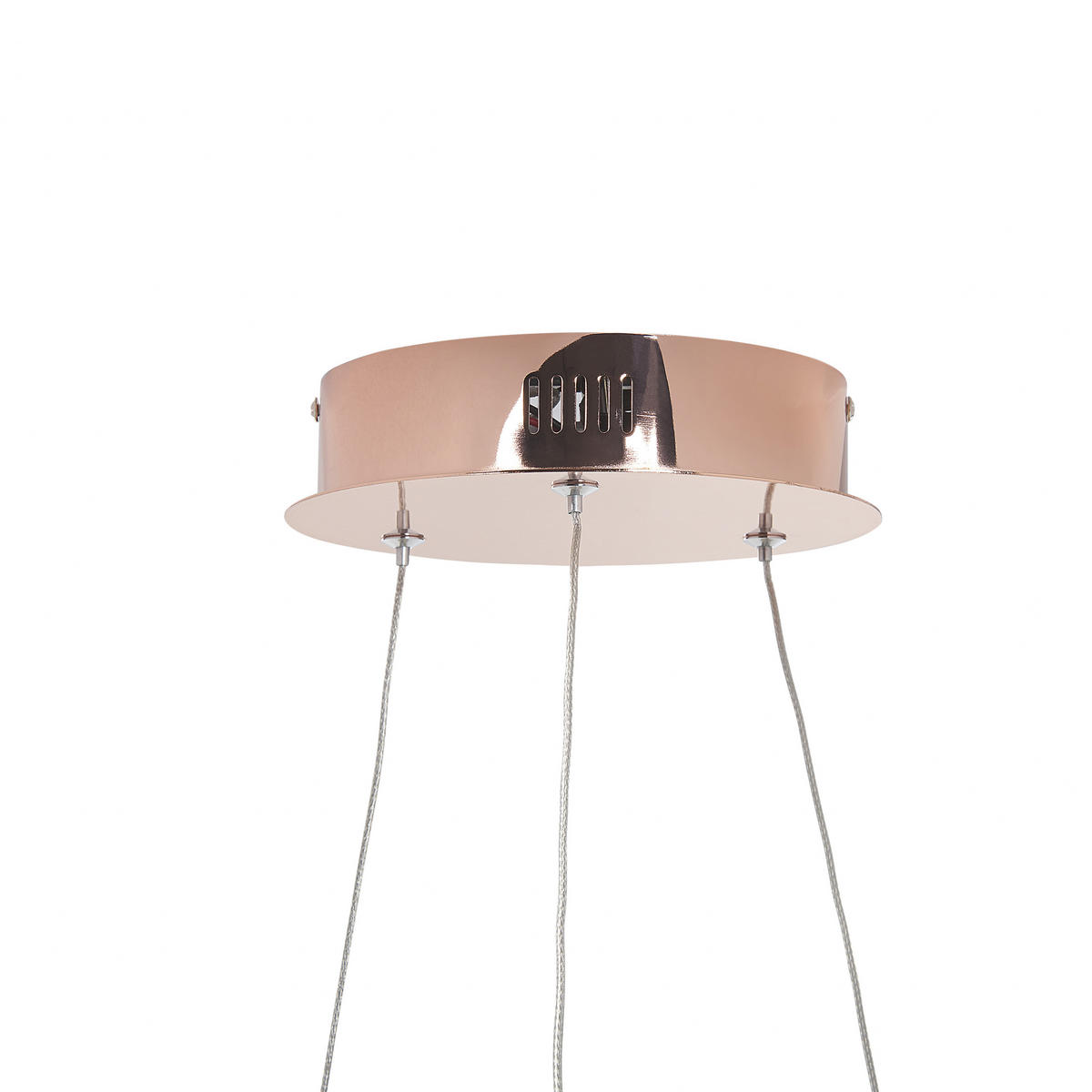 HÄNGELEUCHTE Jordan 50/50/100 cm - Roségold, Metall (50/50/100cm) - Beliani