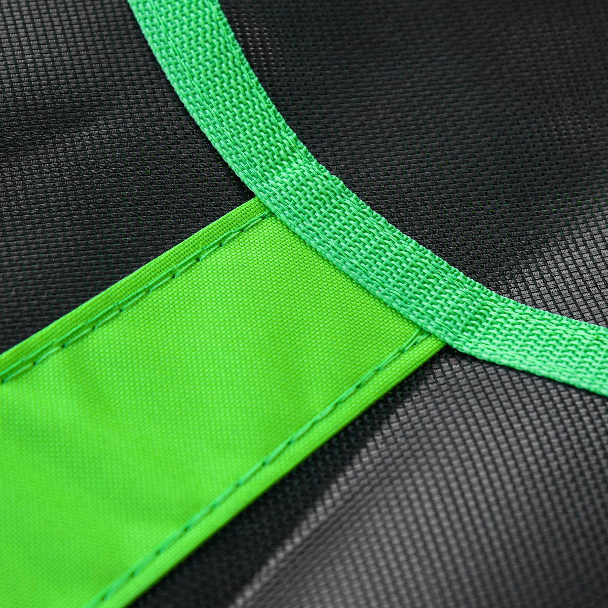 NESTSCHAUKEL DE-17952 Ø 110 cm im Korb-Design mit 4 Ringen Grün - Grün, Textil (110/110cm) - ComfortXL