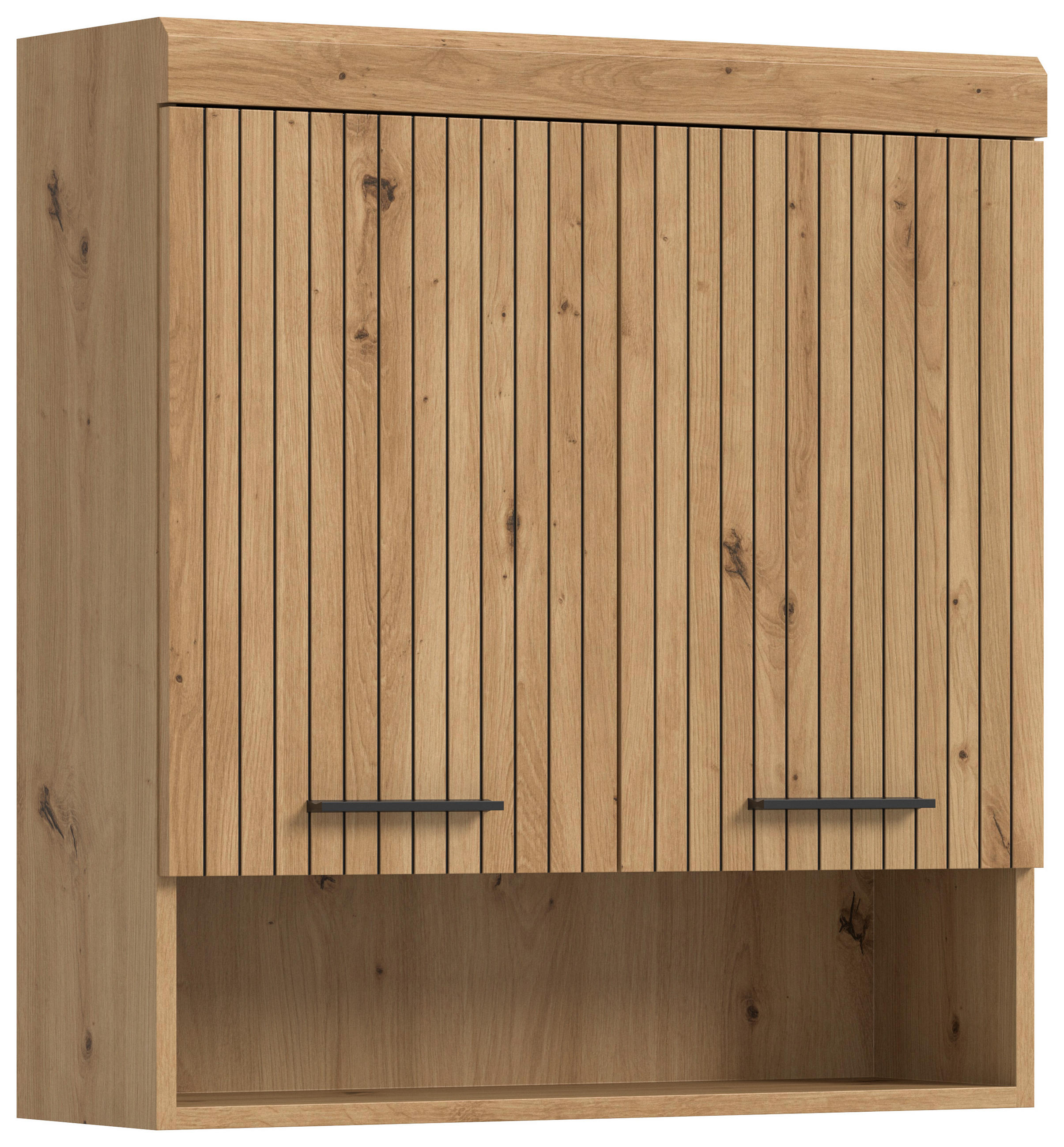 HÄNGESCHRANK 2er SCOUT (B/H/T: ca. 74/79/24 cm) in Artisan Eiche Nachbildung/Artisan Eiche Nachbildung - Eiche Artisan, Holz (74/79/24cm)