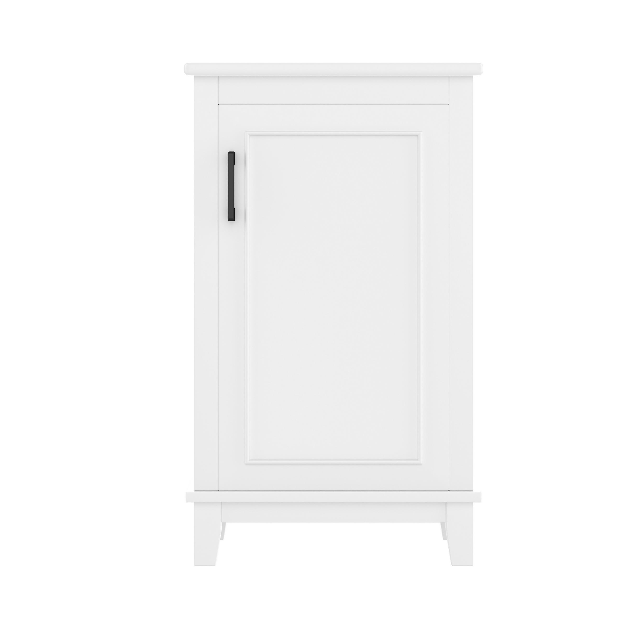 BADEZIMMERSCHRANK Weiß 51/34/83 cm - Weiß, Holz (51/83/34cm) - PANGIVO