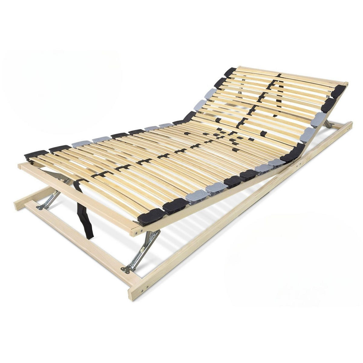 LATTENROST PREMIUM KF 90x200 cm Kopf-Fußteil verstellbar - Naturfarben, Holz (90/200cm) - Coemo