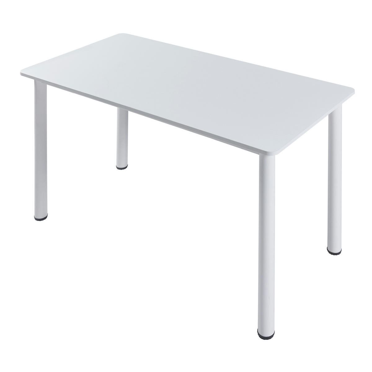ESSTISCH Tammela - Weiß, Holzwerkstoff/Metall (120/60/75cm) - [en.casa]