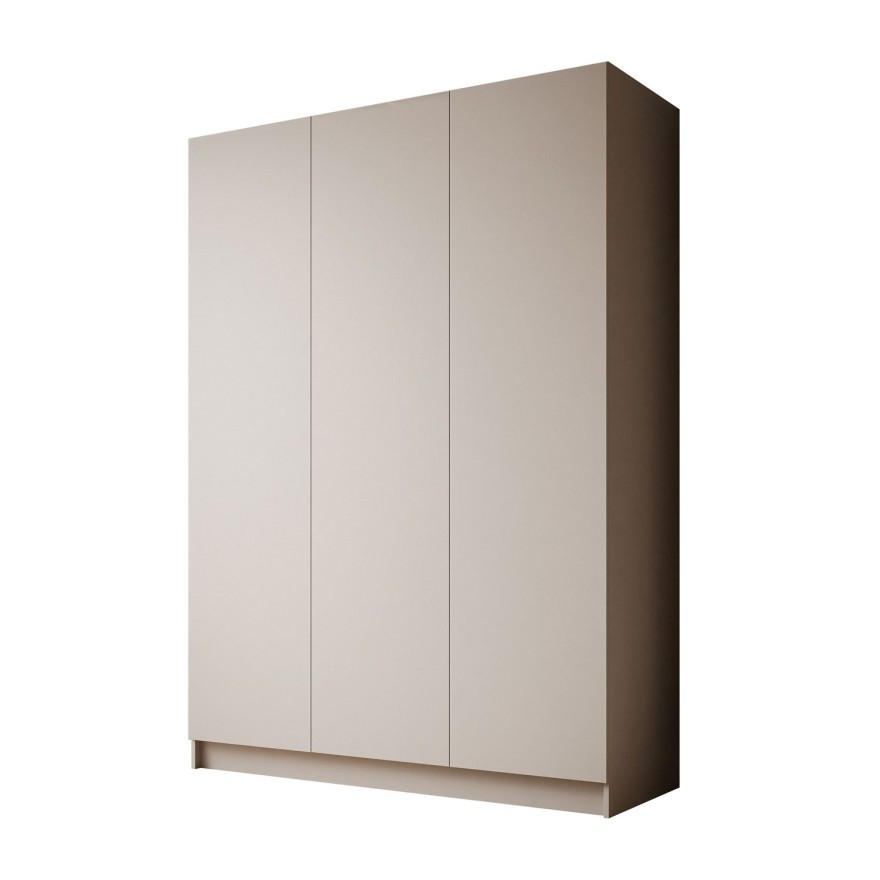 KLEIDERSCHRANK AUREL KASCHMIR 3D - Kaschmir, Holzwerkstoff (150/210/55cm) - Lookway