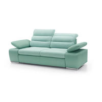 SOFA KORFU Grün 214x107x100 cm - Grün, Textil (214/100/107cm) - FURNLUX