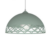 HÄNGELEUCHTE - Grün, Metall (40/40/20cm) - Lumicom