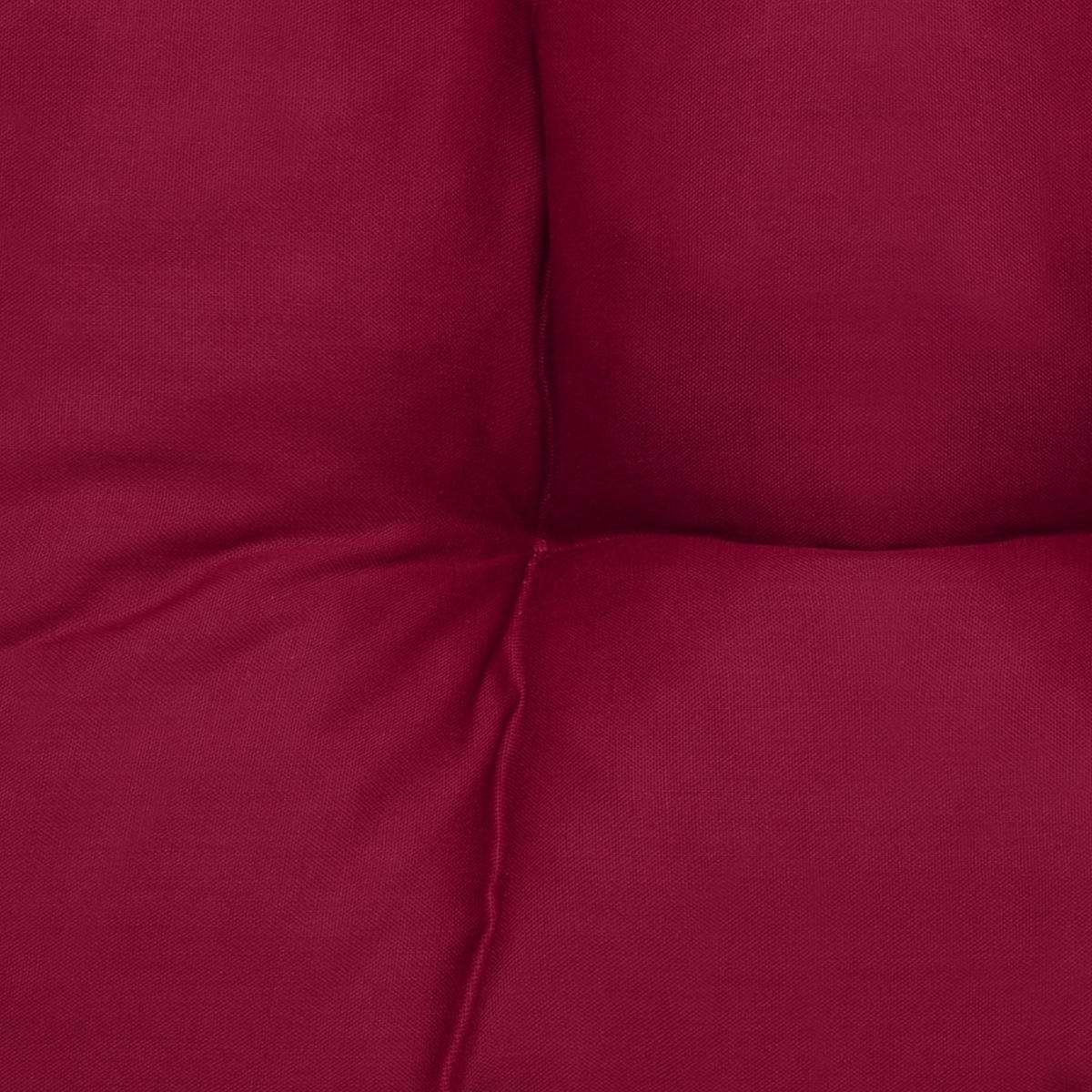 STUHLKISSEN Lisa 40/40/8 cm Rot 4tlg - Rot, Textil (40/40cm) - Beautissu 