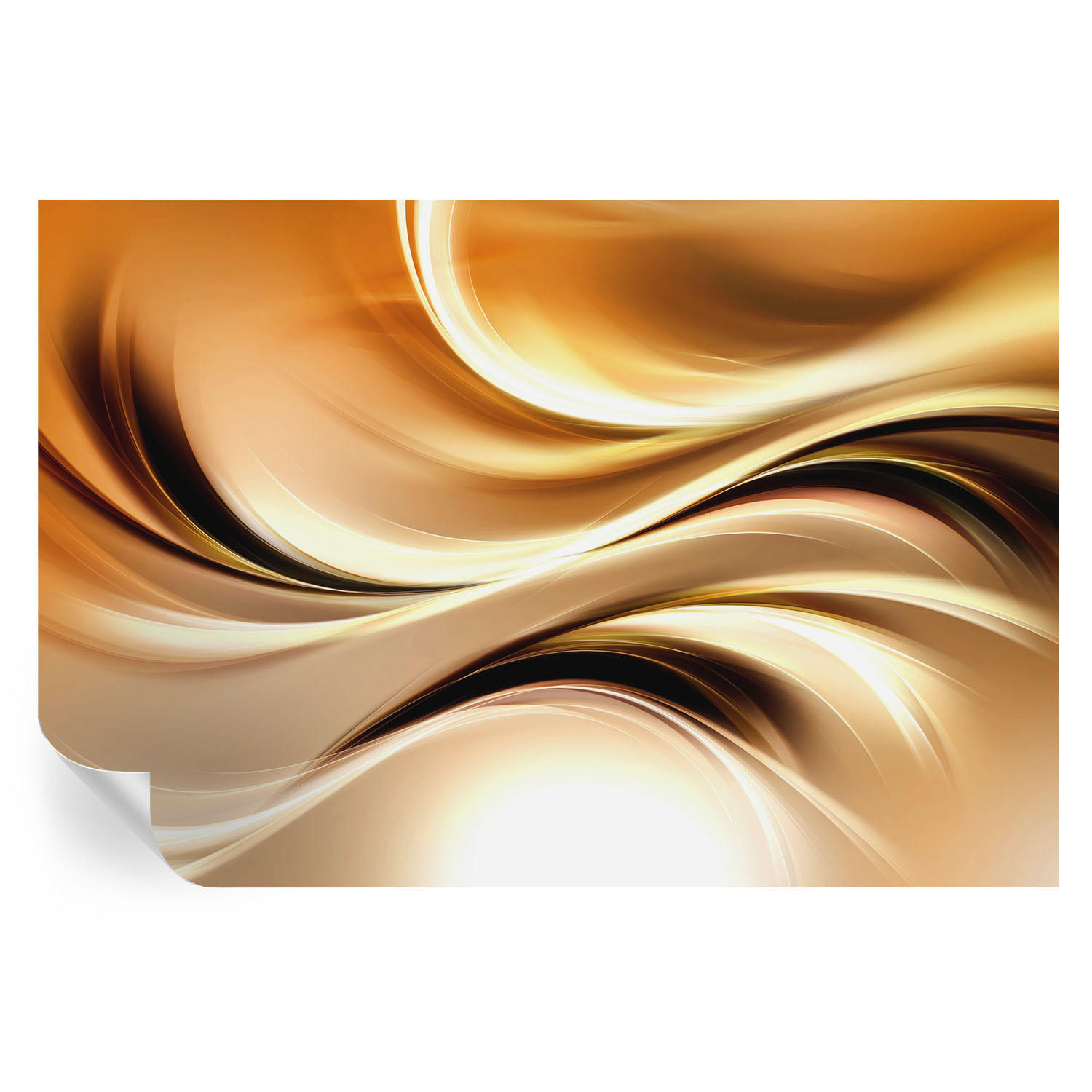 FOTOTAPETE 104x70 cm - Flüssigkeitsleitungen - Schwarz, Textil (104/70cm) - Wallfluent