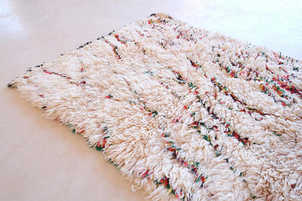 BERBERTEPPICH aus reiner Wolle 95x 205 cm - Multicolor, Naturmaterialien (95/205cm) - AFK Living