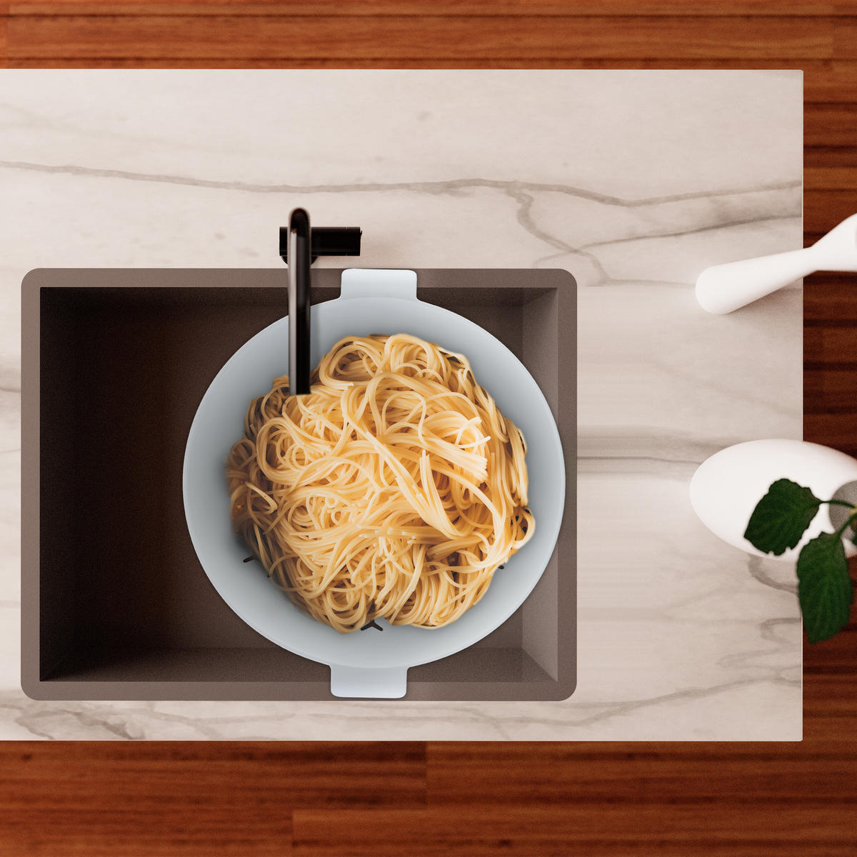 SIEBSCHÜSSEL - Multicolor, Kunststoff (21cm) - Relaxdays