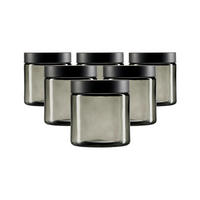 VORRATSGLÄSER Lumos grau 800 ml 6er Set - Grau, Glas (11/12/11cm) - Ritzenhoff Breker