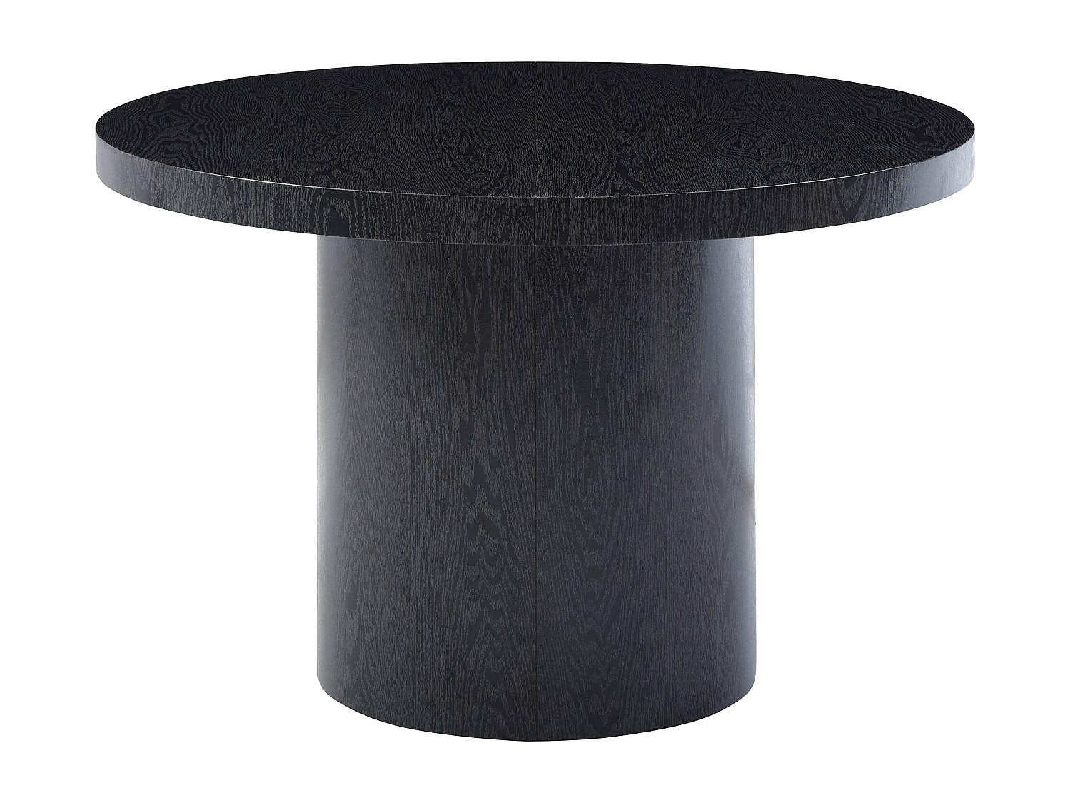 ESSTISCH - 4 Personen, 6 Personen, 8 Personen, 10 Personen, 12 Personen - Holz, Platte - Schwarz - SIDRINA - Schwarz, Holz (120/240/76cm) - Vente-Unique