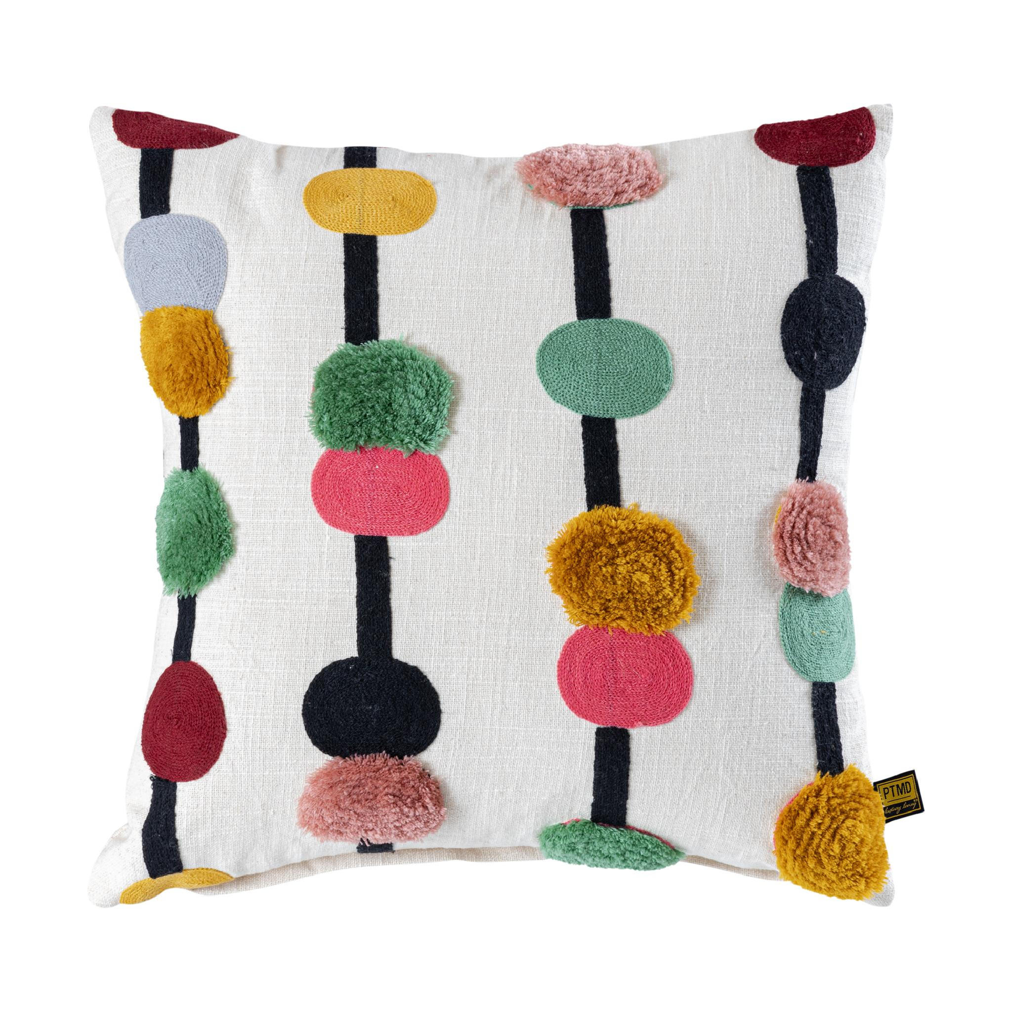 ZIERKISSEN Prinay Rosa 45/4/45cm - Pink, Textil (4/45cm) - PTMD Collection