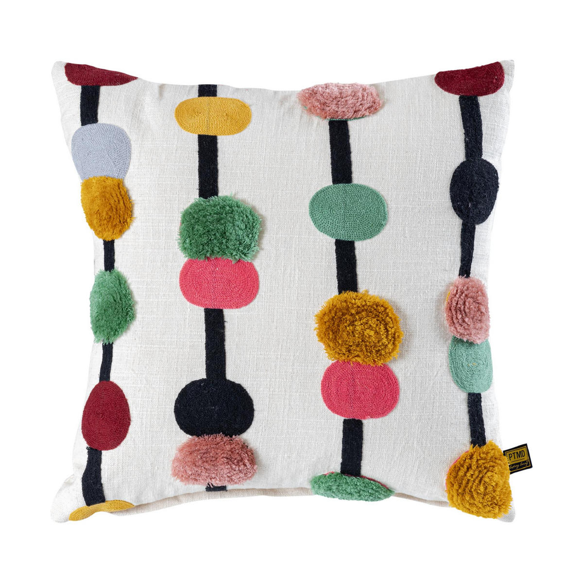 ZIERKISSEN Prinay Rosa 45/4/45cm - Pink, Textil (4/45cm) - PTMD Collection