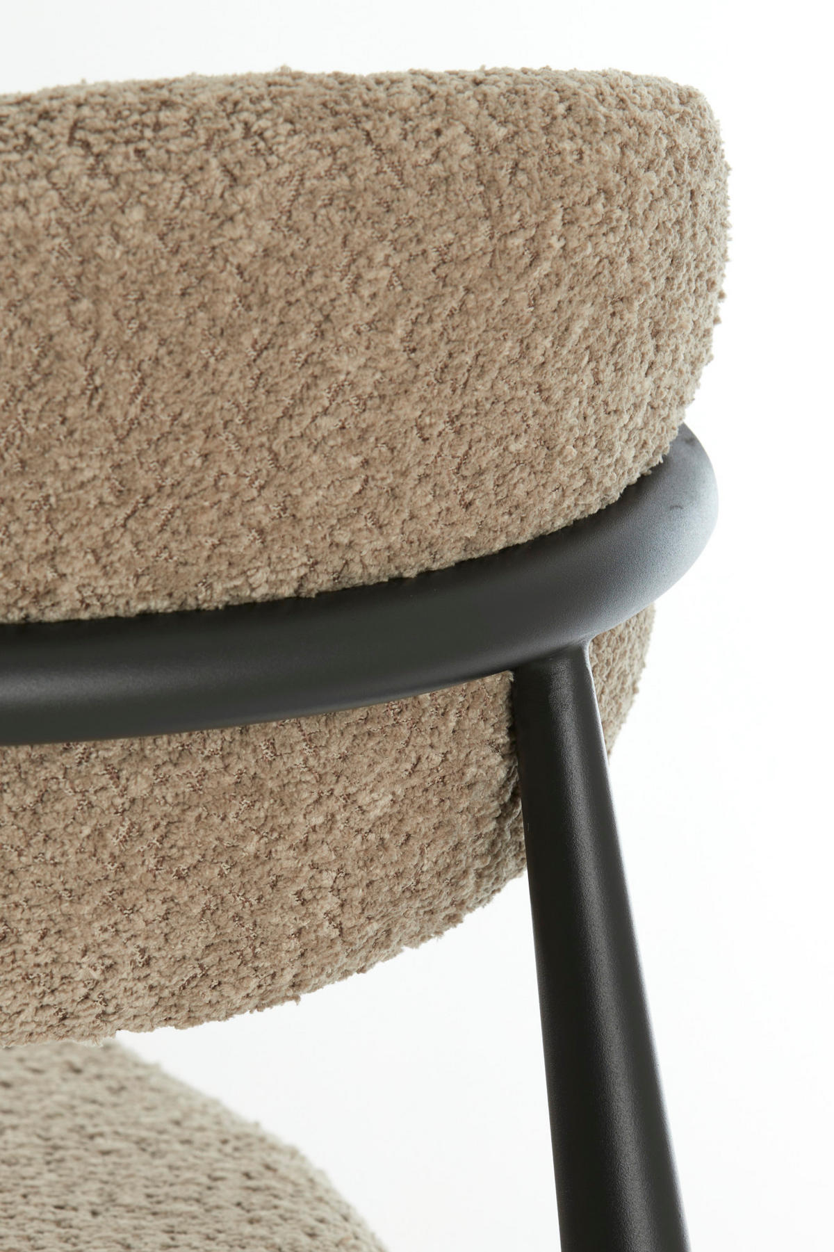 ESSZIMMERSTUHL Eniola Braun 54/52/76 cm - Braun, Metall (52/76/54cm) - Light & Living