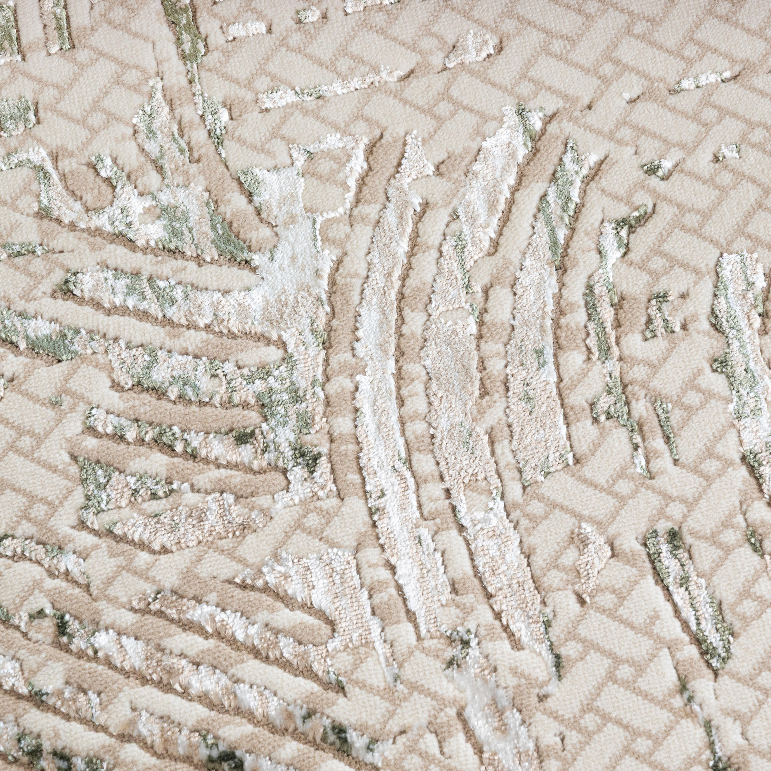 TEPPICH UD30A - Braun, Creme - 140 x 200 cm - Creme/Braun, Textil (140/200cm) - Mazovia