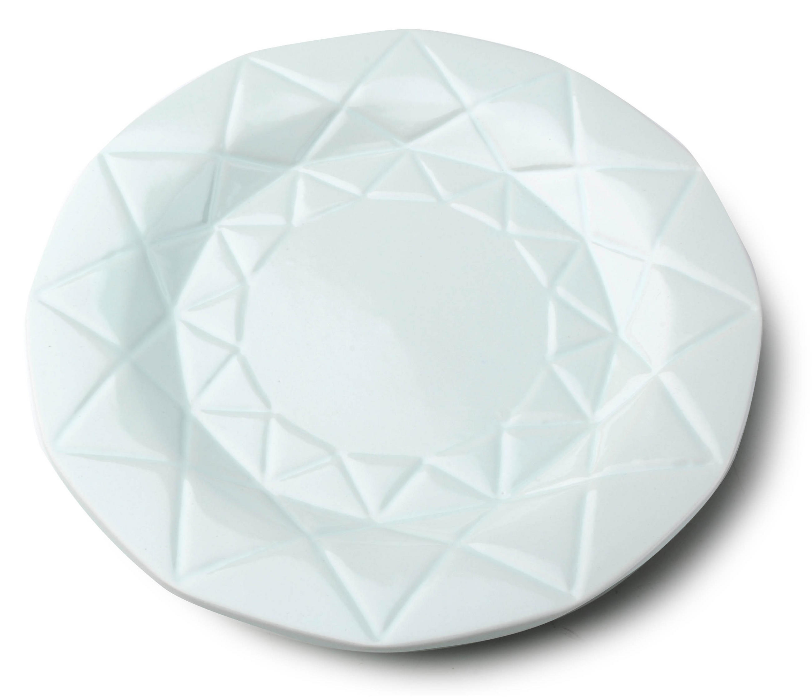 DINNERTELLER Adel Mintgrün 24/24/3 cm Keramik - Mintgrün, Keramik (24cm) - Mondex