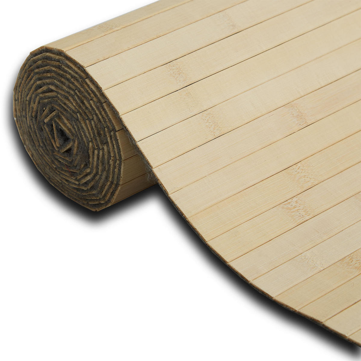 PARAVENT 250/145 cm Natur Raumteiler Bambus - Naturfarben, Naturmaterialien (250/145/1cm) - Homestyle4u