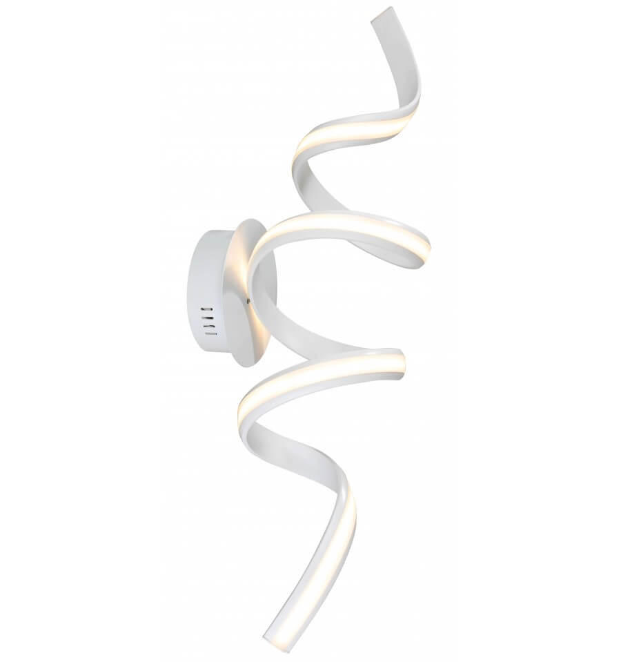 WANDLEUCHTE Kauai, Weiß, 76cm - Weiß, Metall (20/76/76cm) - KOSILUM