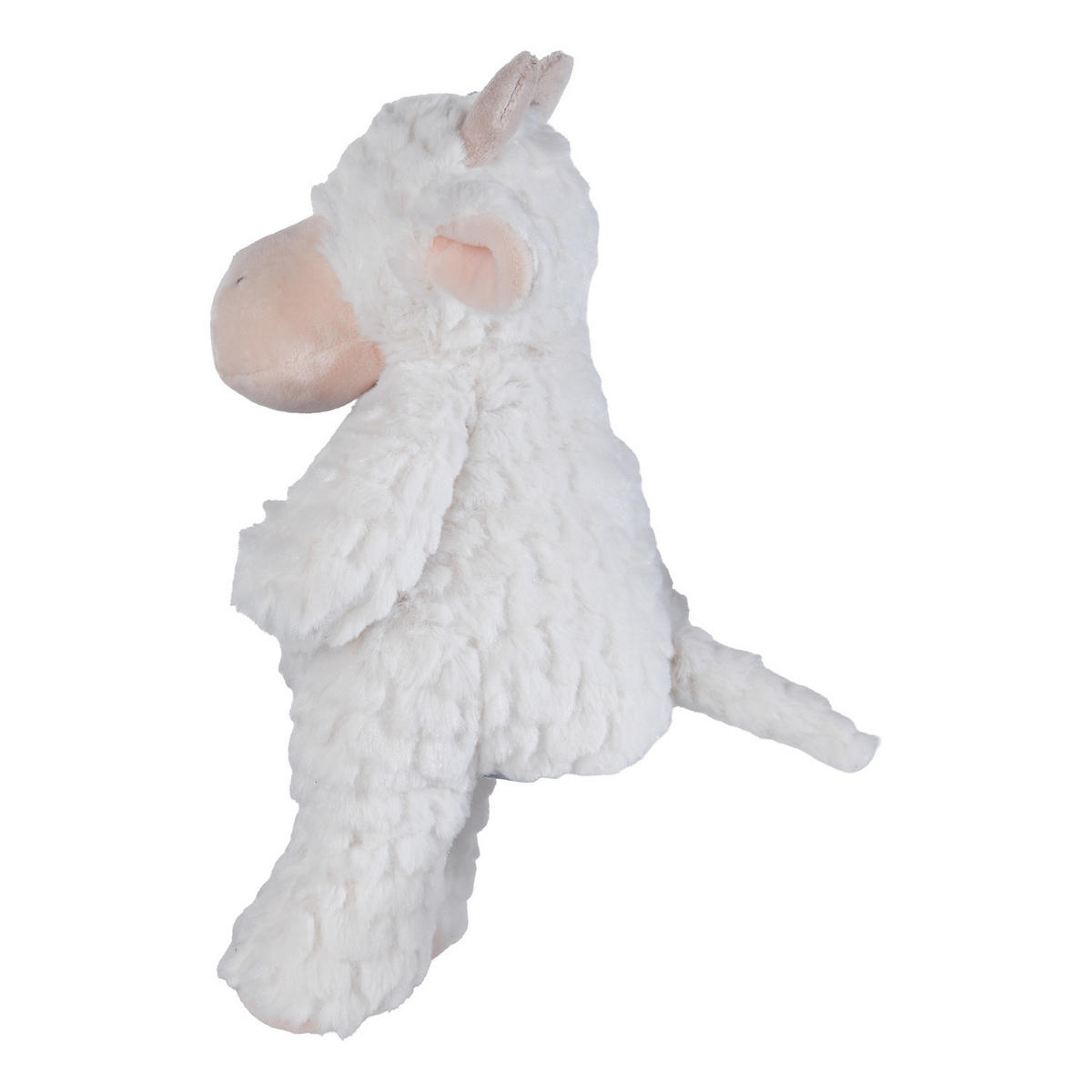 KUSCHELTIER Soft Hugs Kuh - Polyester - Weiß - Weiß/Grau, Kunststoff (10/15cm) - Butlers