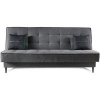 ROZKLÁDACÍ pohovka Bario 3místná s funkcí spaní, šedá - šedá, textil (200/90/98cm) - Beautysofa