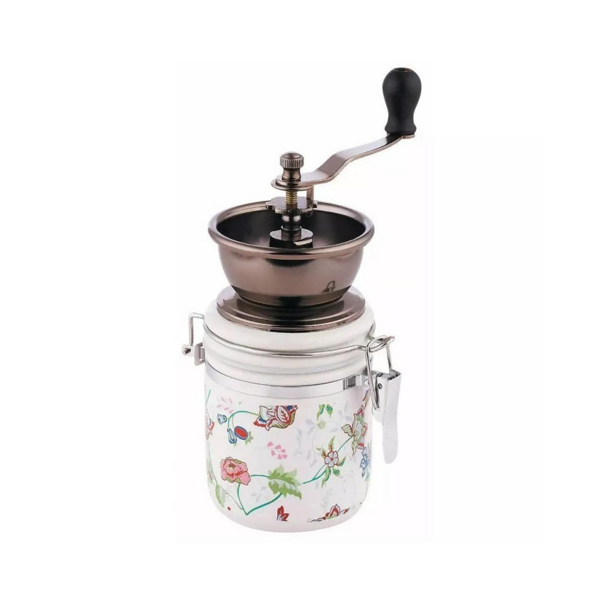 KAFFEEMÜHLEN Weiß 8/8/14 cm KH4145 - Weiß, Metall (8/14/8cm) - Kinghoff 