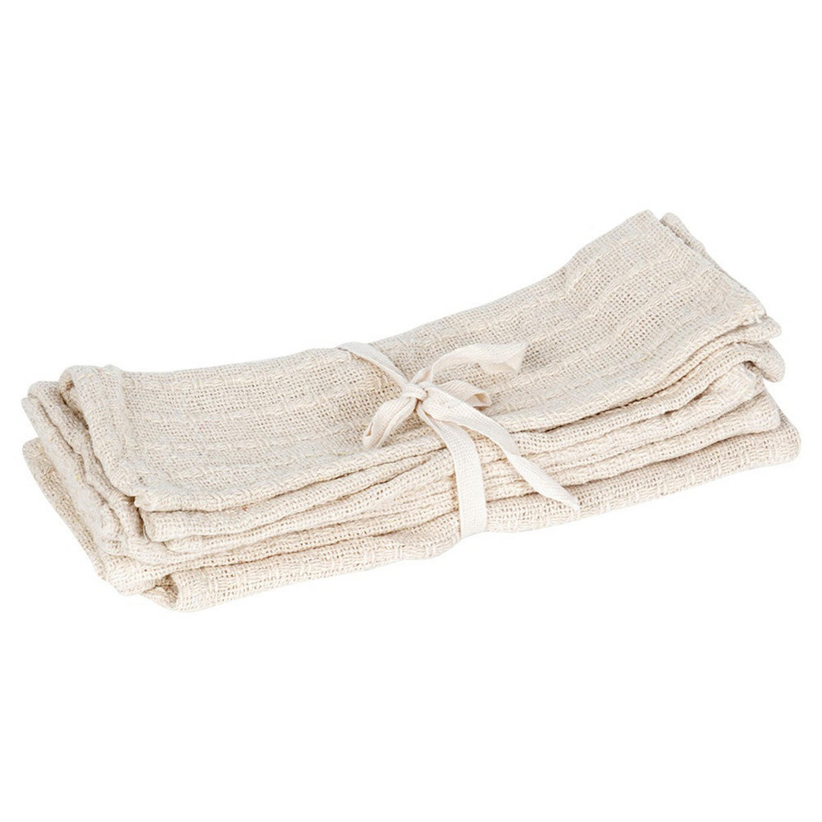 TISCHSET-SET, Baumwolle, beige, 4 Stk., 30 x 45 cm - Beige, Textil (1cm) - Home Styling Collection