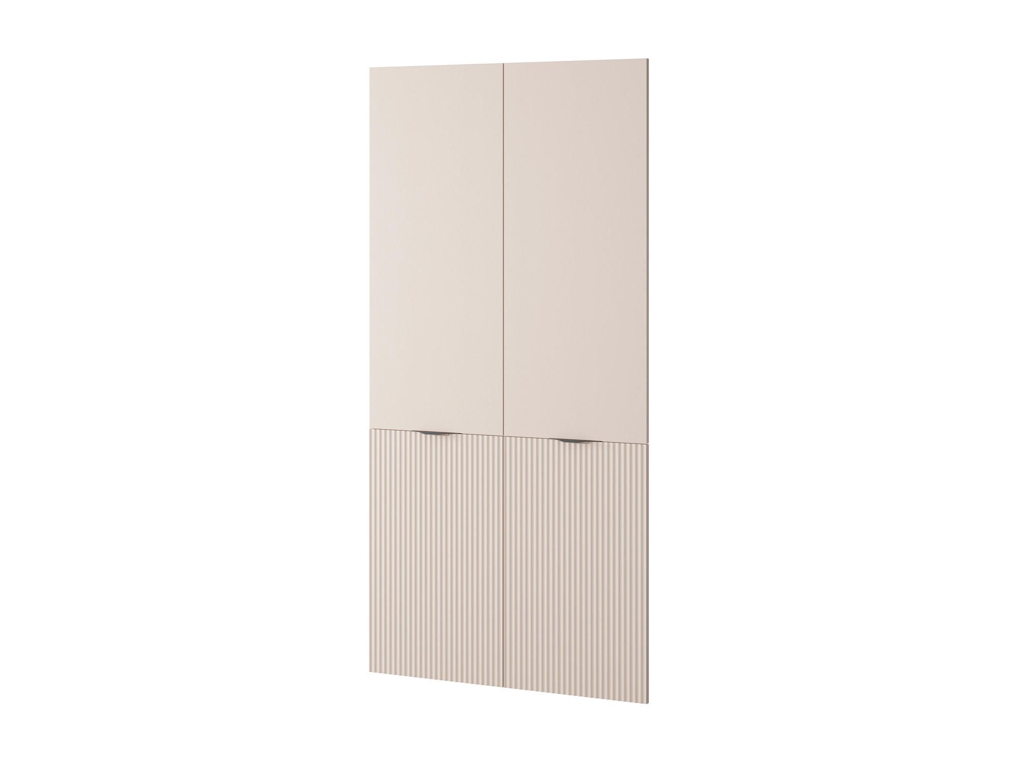 DREHTÜRENSCHRANK - Schrank Minewra 200 - Beige - Beige, Holzwerkstoff (200/200/51cm) - Möblo