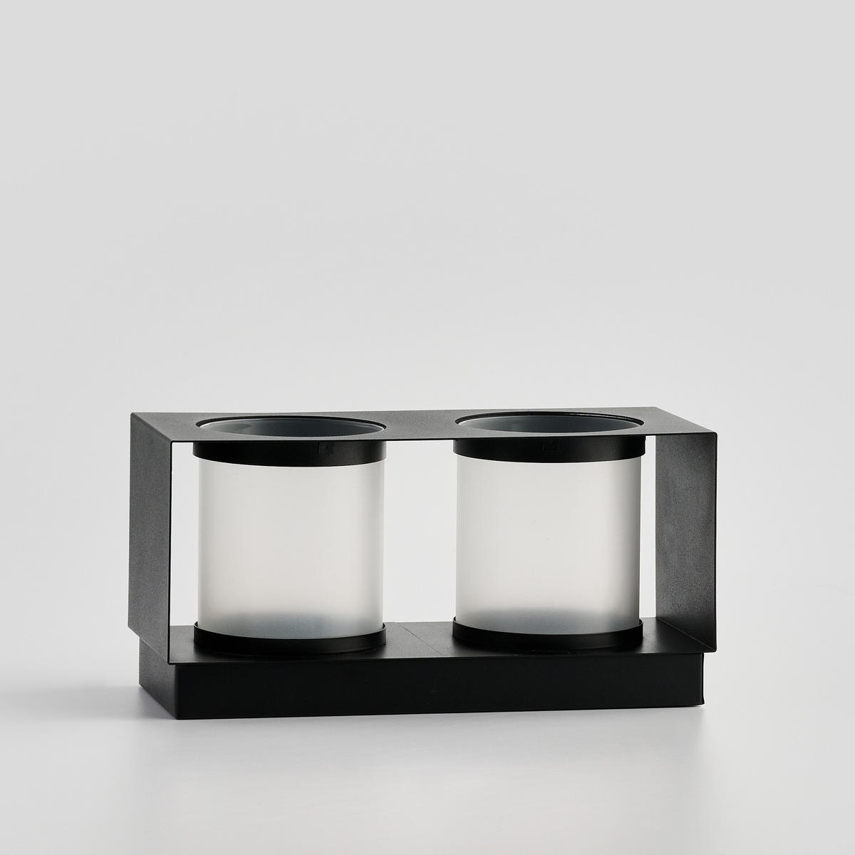 KERZENSTÄNDER Abisi - Schwarz, Metall (12.5/14.5/29cm) - home&you