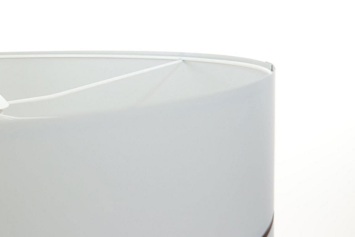 HÄNGELEUCHTE Grau 50/21 cm - Grau/Kupferfarben, Kunststoff (50/0.8/21cm) - ONZENO