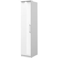 KLEIDERSCHRANK Olmo-83 - Weiß, Holzwerkstoff (45/217/63cm) - Lomado