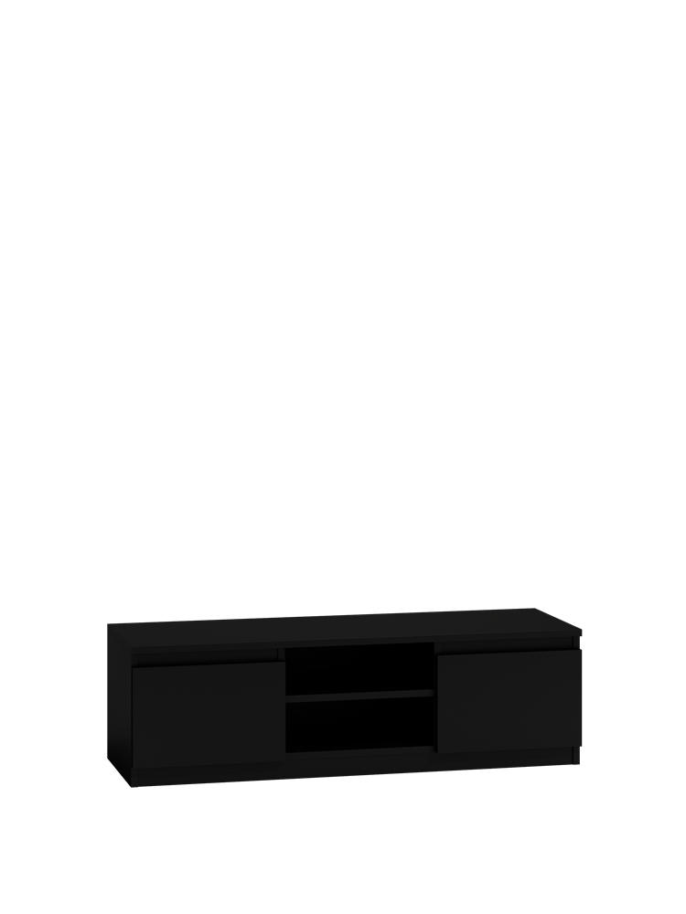 NÍZKA SKRÍŇ Čierna 120/36/40 - čierna, kompozitné drevo (120/36/40cm) - RAUMHIRSCH FURNITURE