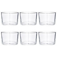 TRINKGLAS (6er Set) Purist - Transparent, Glas (0.24L) - BUTLERS