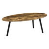 COUCHTISCH Viborg 110/60/40 - Schwarz, Holzwerkstoff (60/110/40cm) - [en.casa]