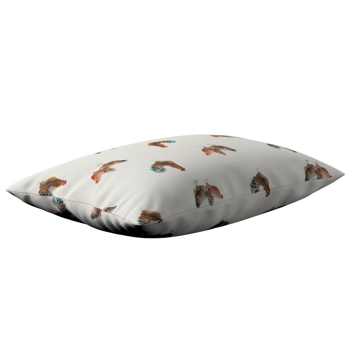 KISSENHÜLLE Flowers beige, 60x40 cm - Multicolor, Textil (60/40cm) - Dekoria