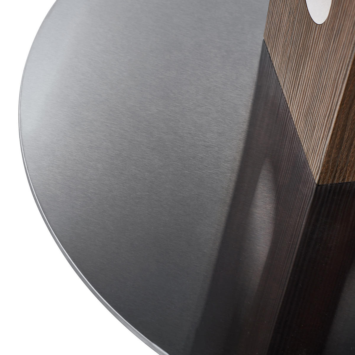 ESSTISCH Rund Pedestal 100 cm DE-40085 Walnuss - Walnussfarben, Holzwerkstoff (100/100/76cm) - ComfortXL