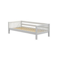 KINDERBETT NORDIC DREAM Weiß 209x99x65 cm - Weiß, Holz - FURNLUX