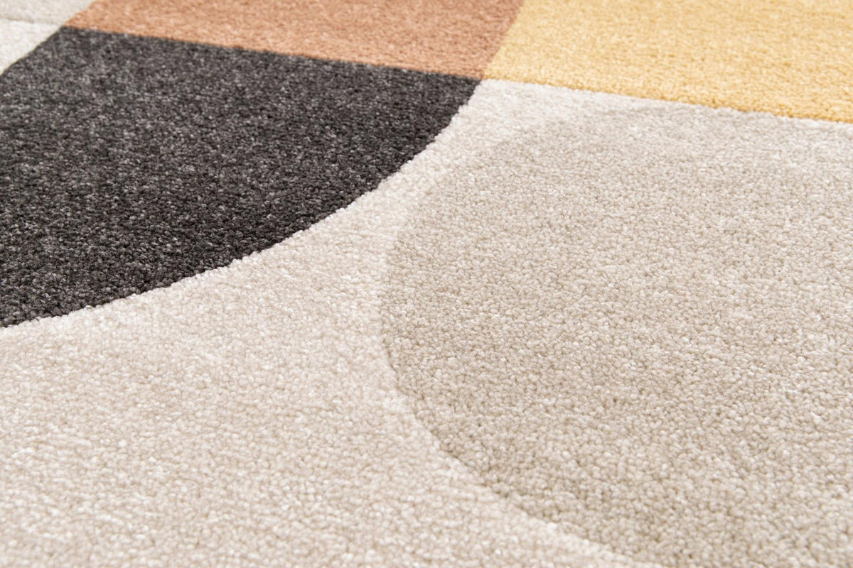 TEPPICH flexibel weich pflegeleicht mehrfarbig - Multicolor, Textil (120/170cm) - AFK Living