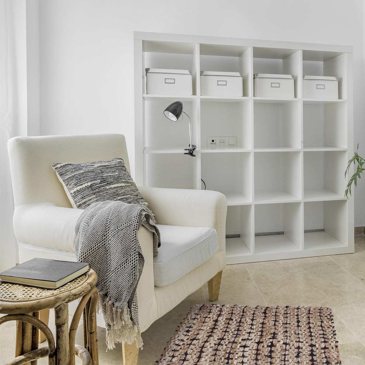 JUTETEPPICH - Beige, Textil (60/90cm) - Relaxdays